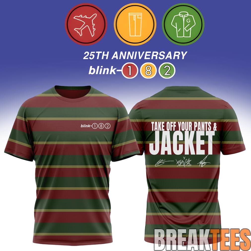 Blink-182 Anniversary Collection – Limited Edition Signature T-Shirt