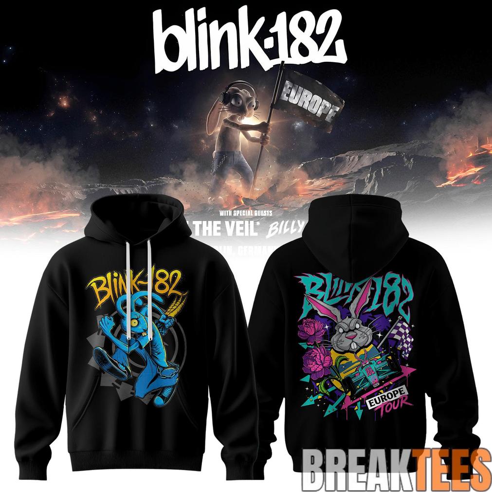 Blink-182 Meltdown Europe Edition Hoodie