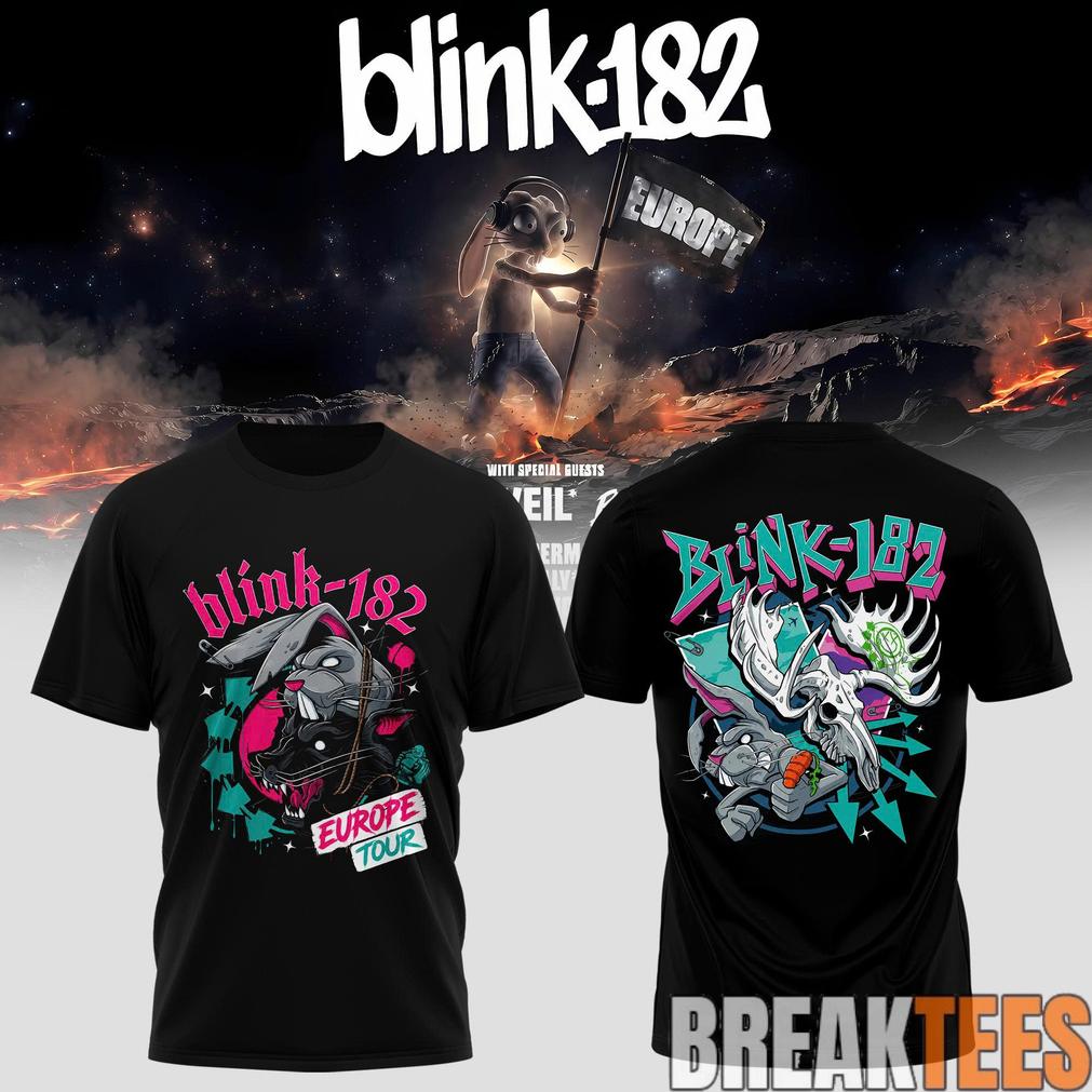 Blink-182 Meltdown Europe Edition Tee
