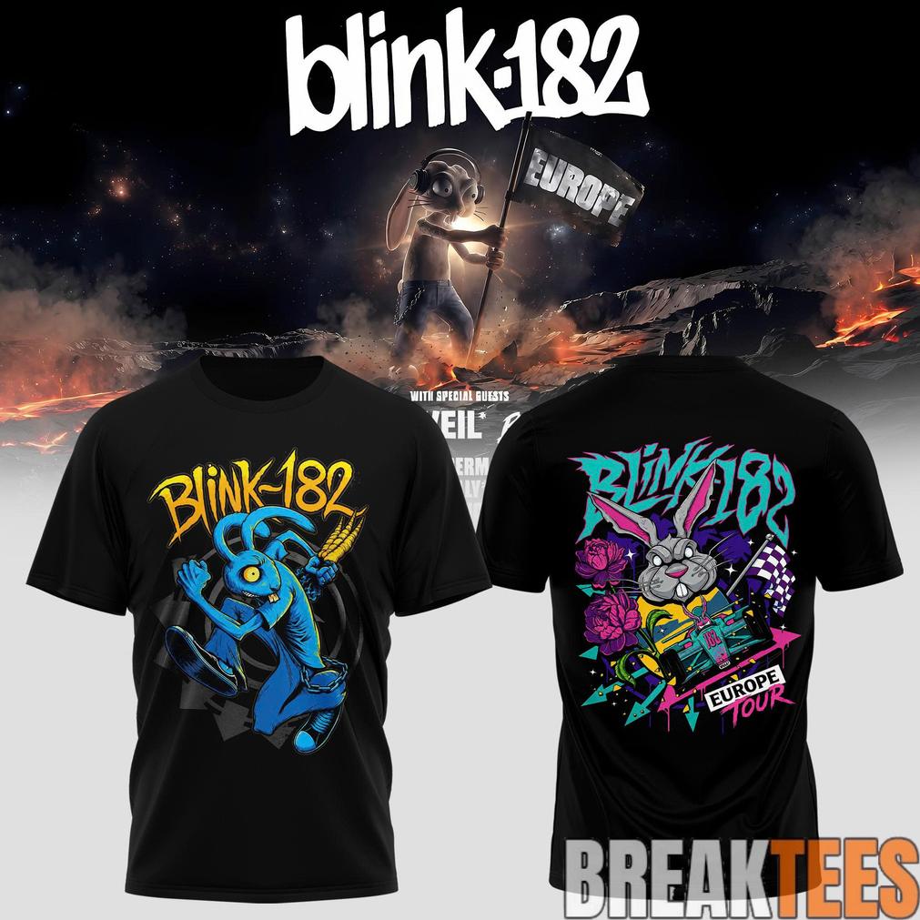 Blink-182 Meltdown Europe Edition Tee