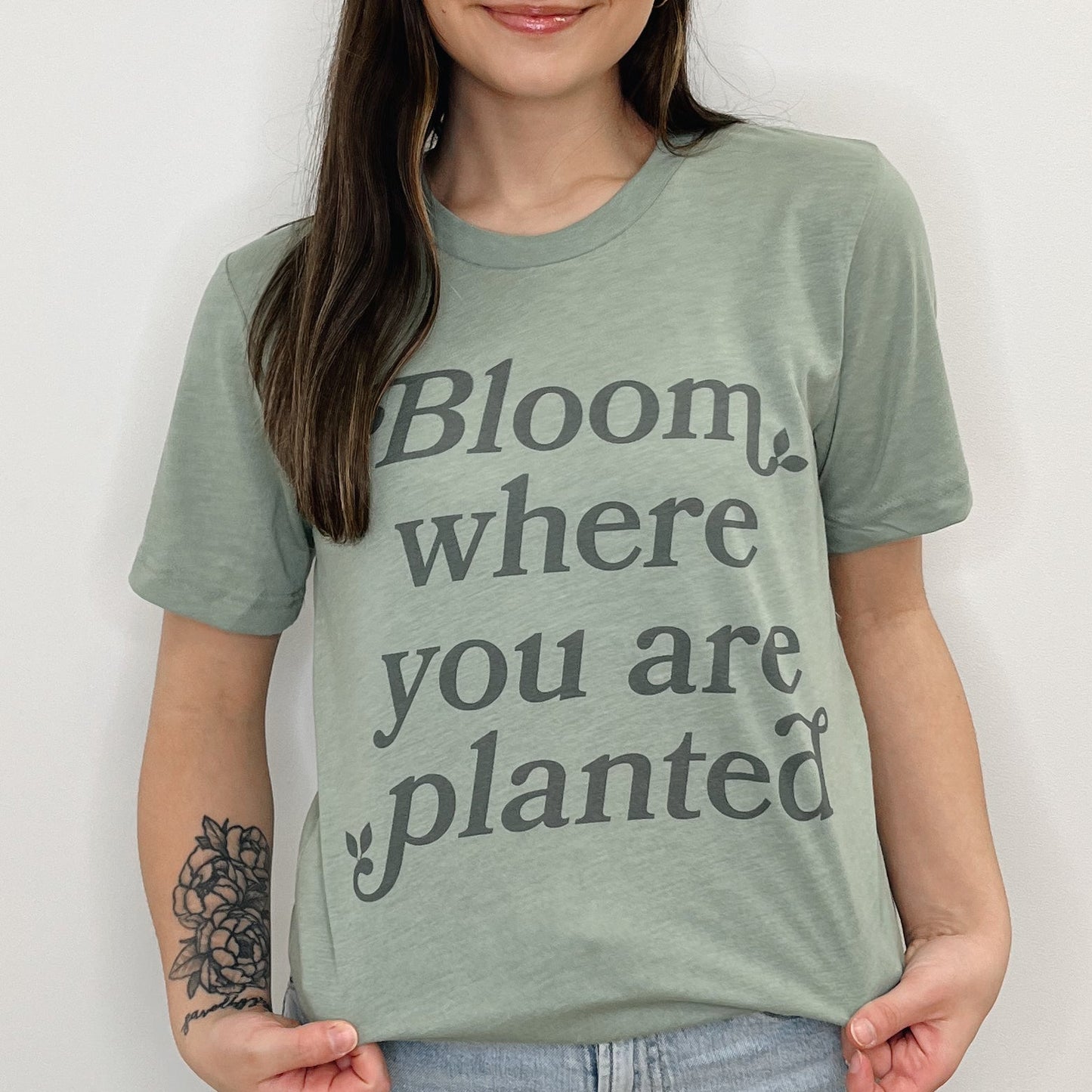 Bloom Where You Are Planted - clothing by TeeHivey.com (Image 1)