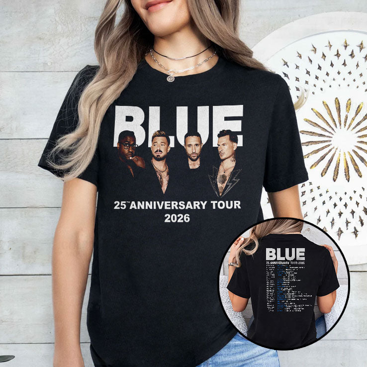 Blue Concert 25th Anniversary Tour 2026 T Shirt