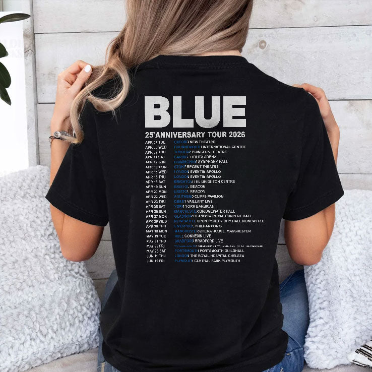Blue Concert 25th Anniversary Tour 2026 T Shirt