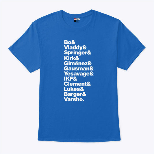 Blue Jays Players T Shirt