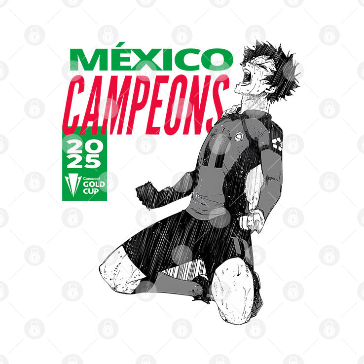 Blue Lock Vs Mexico Campeones Shirt