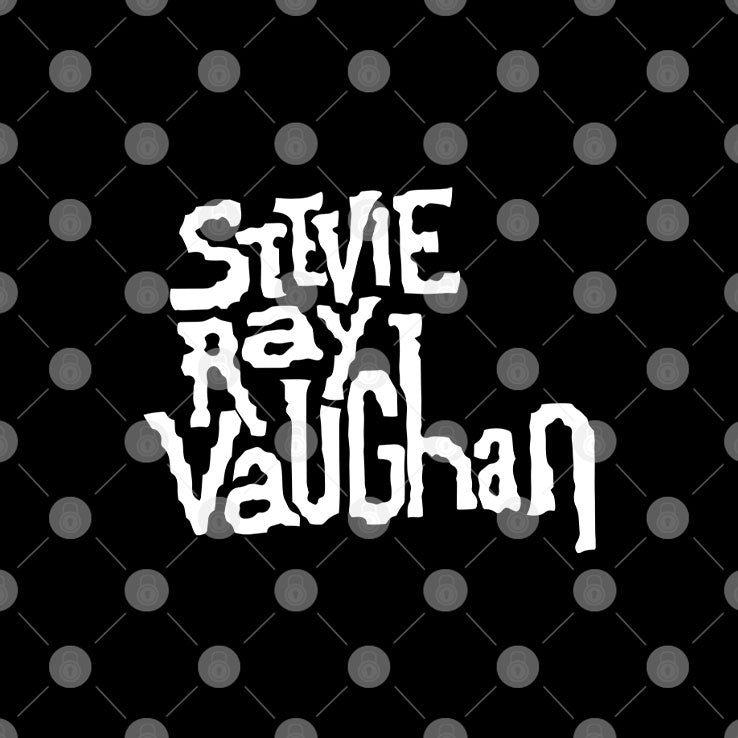 Blues Guitar Stevie Ray Vaughan T Shirt