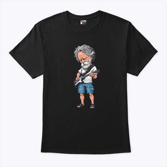 Bob Weir Guitar Illustration T Shirt