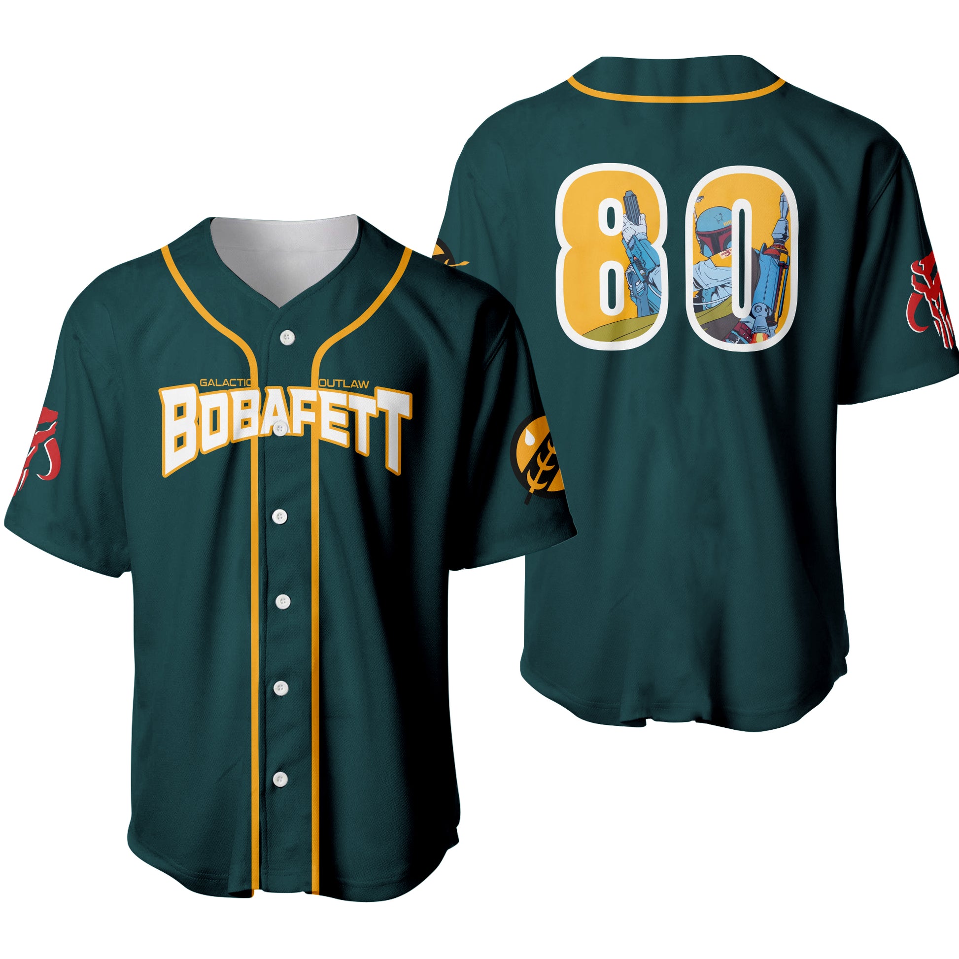 Boba Fett Baseball Jersey
