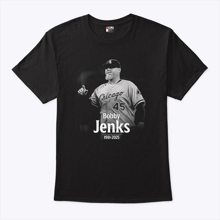 Bobby Jenks Chicago White Sox In Memory 1981-2025 T Shirt