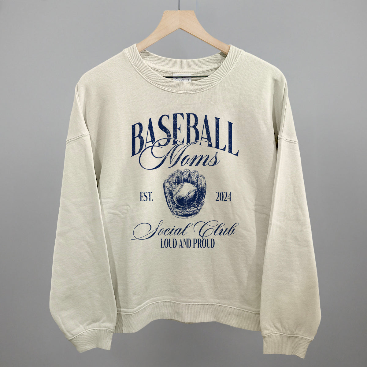 Baseball Moms Social Club - clothing by TeeHivey.com (Image 1)