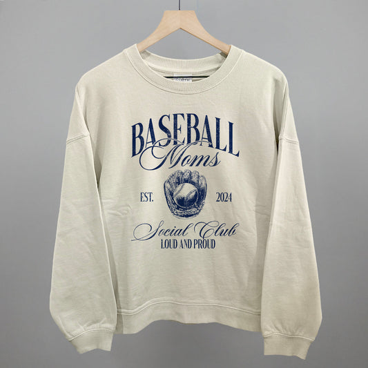 Baseball Moms Social Club - clothing by TeeHivey.com (Image 1)