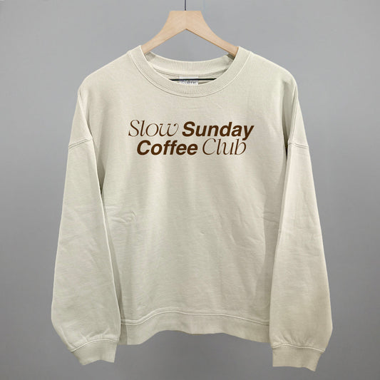 Slow Sunday Coffee Club - clothing by TeeHivey.com (Image 1)