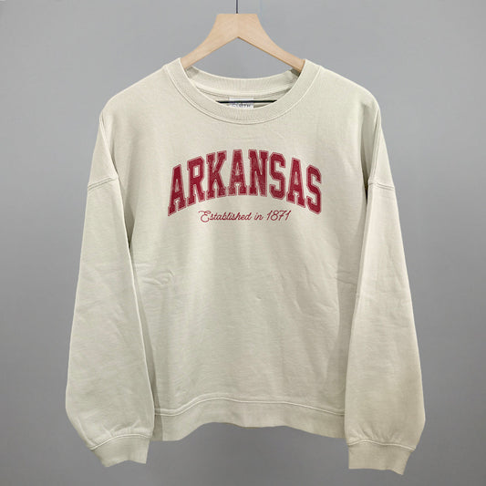 Arkansas Varsity Arch - clothing by TeeHivey.com (Image 1)