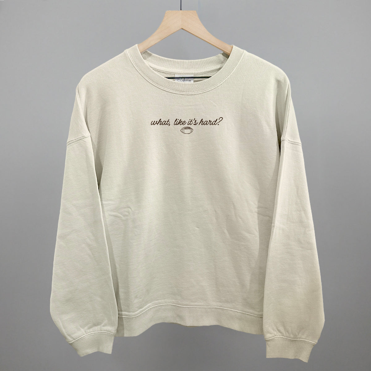 What, Like It's Hard? (Football) - clothing by TeeHivey.com (Image 1)
