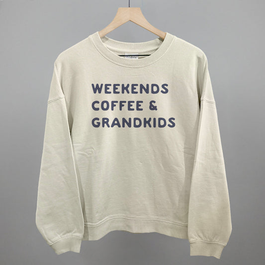 Weekends Coffee & Grandkids - clothing by TeeHivey.com (Image 1)