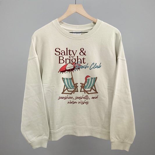 Salty & Bright Beach Club - clothing by TeeHivey.com (Image 1)