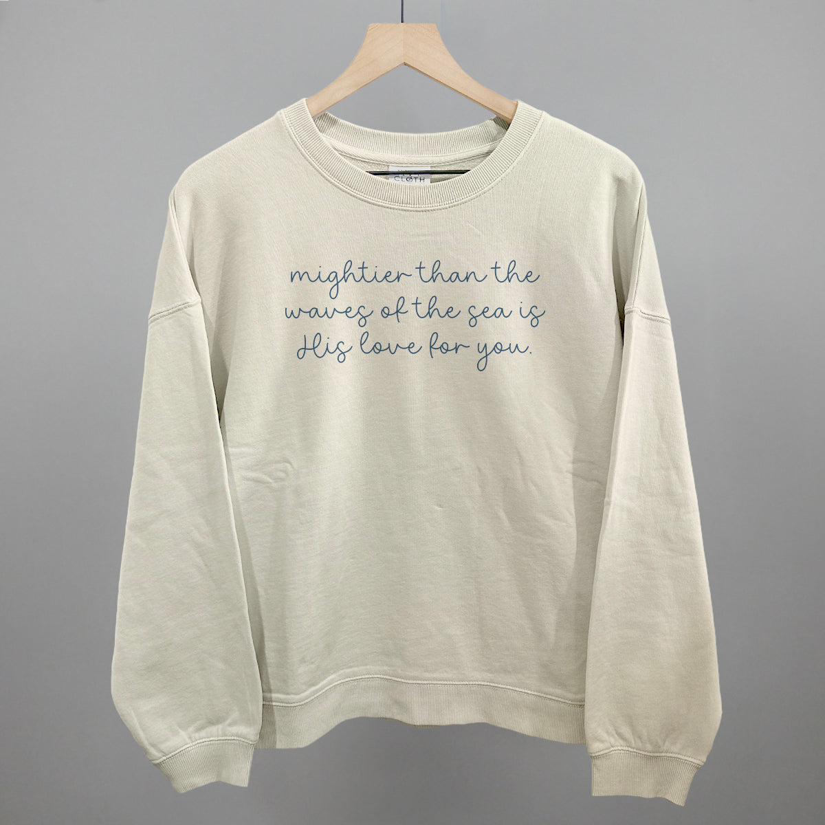 Mightier Than The Waves His Love For You - clothing by TeeHivey.com (Image 1)