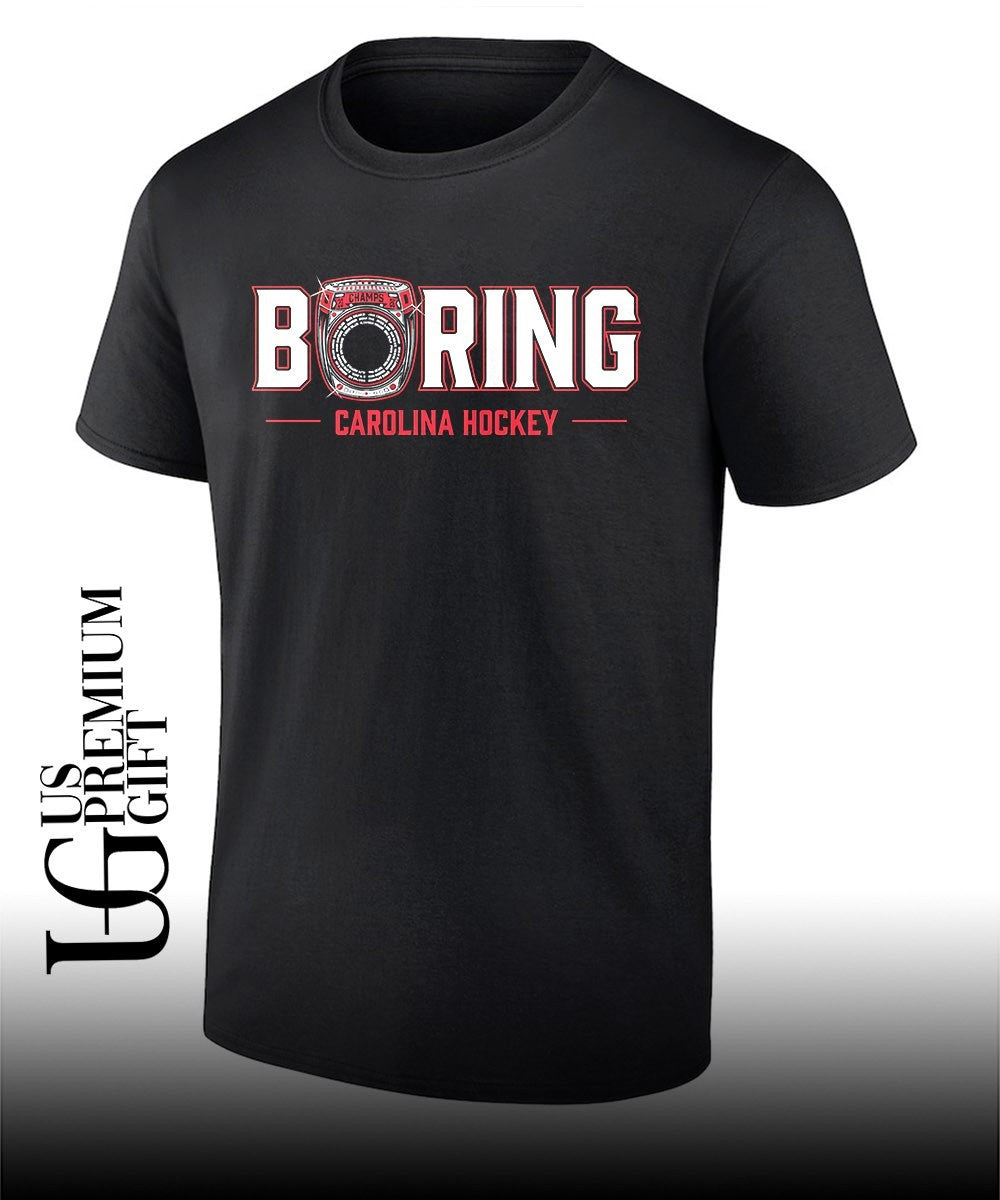 Boring Champs Carolina Hurricanes hockey shirt