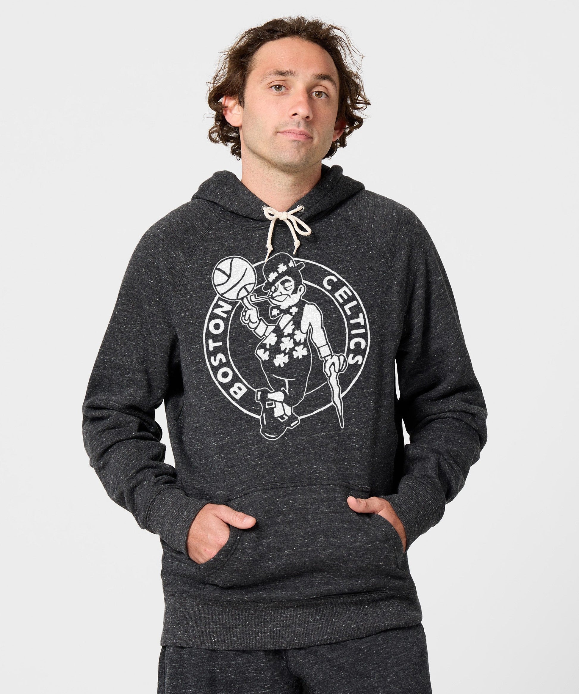 Boston Celtics Blacktop Logo Hoodie