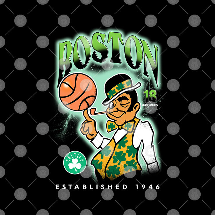 Boston Celtics Established 1946 18 Championships T Shirt