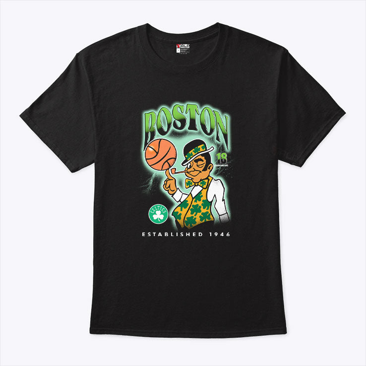 Boston Celtics Established 1946 18 Championships T Shirt