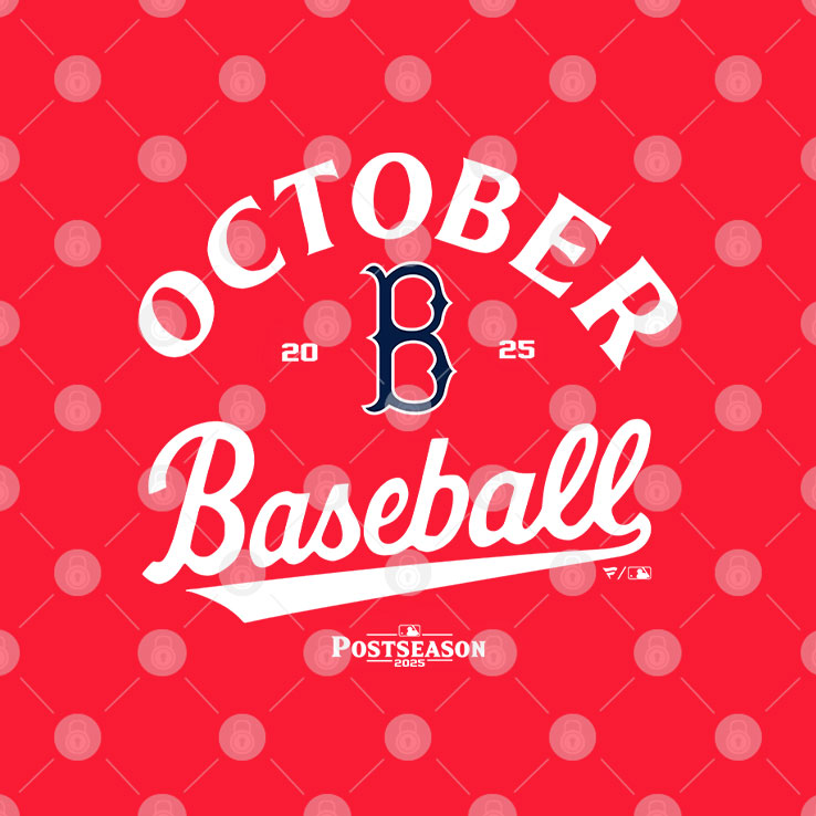 Boston Red Sox October Baseball Postseason 2025 T Shirt