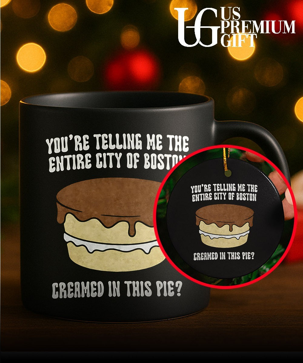 Boston cream pie you’re telling me the entire city of boston creamed in this pie shirt