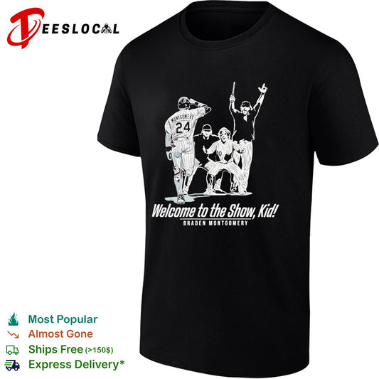 Braden Montgomery players welcome to the show kid shirt