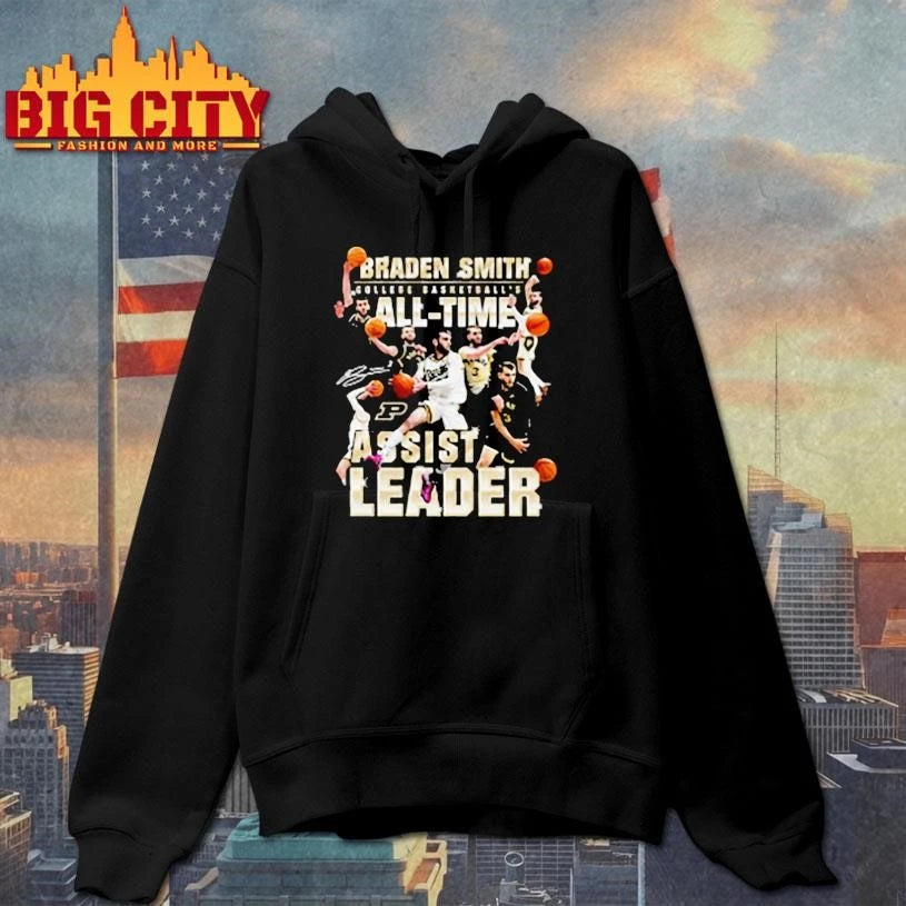 Braden Smith All-Time Assists Leader Shirt
