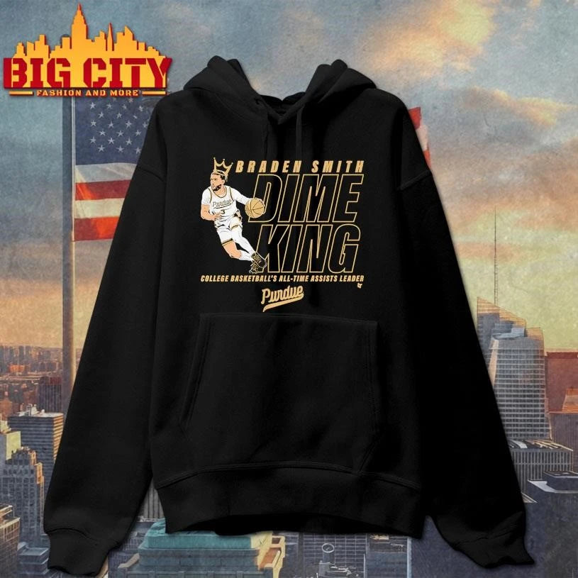 Braden Smith All-Time Assists Record King Has Crowned Shirt