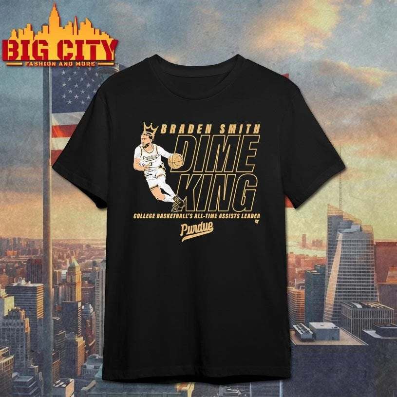Braden Smith All-Time Assists Record King Has Crowned Shirt