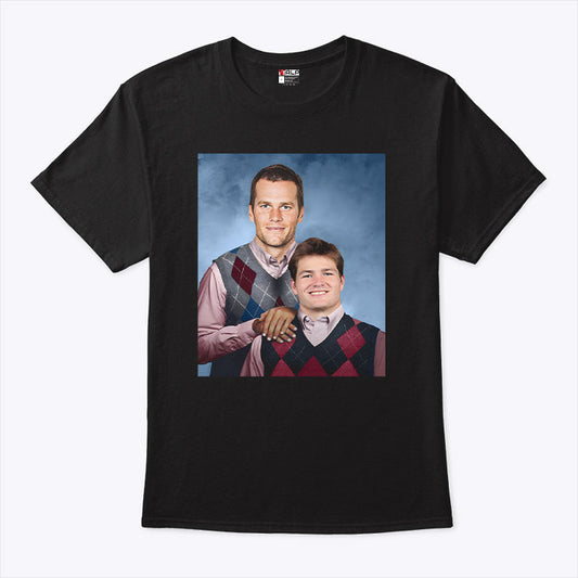 Brady And Maye New England Football Step Brothers T Shirt