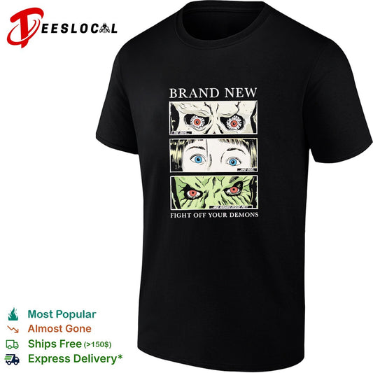Brand New fight off your demons eyes shirt