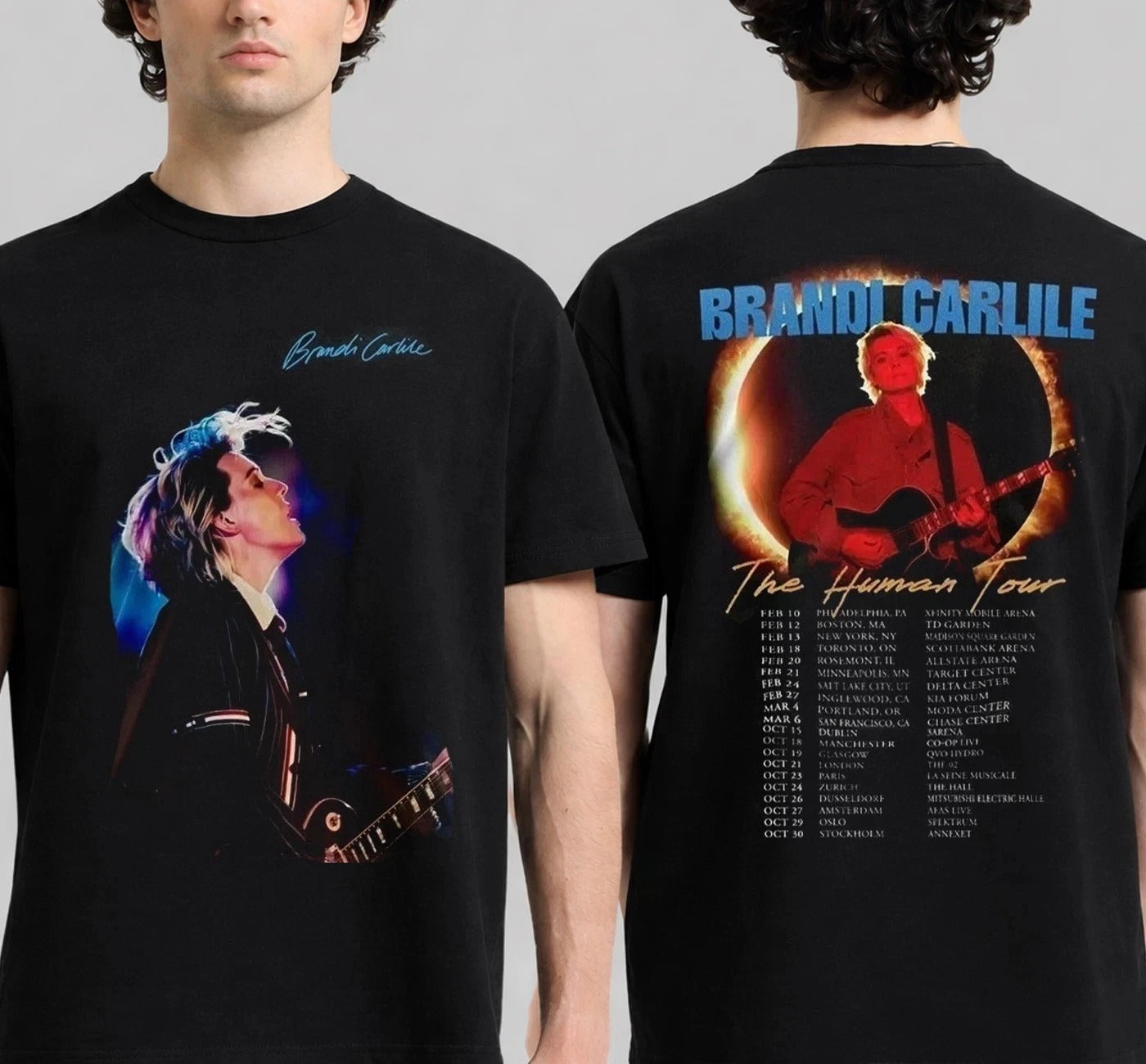 Brandi Carlile The Human Tour 2026 T-shirt