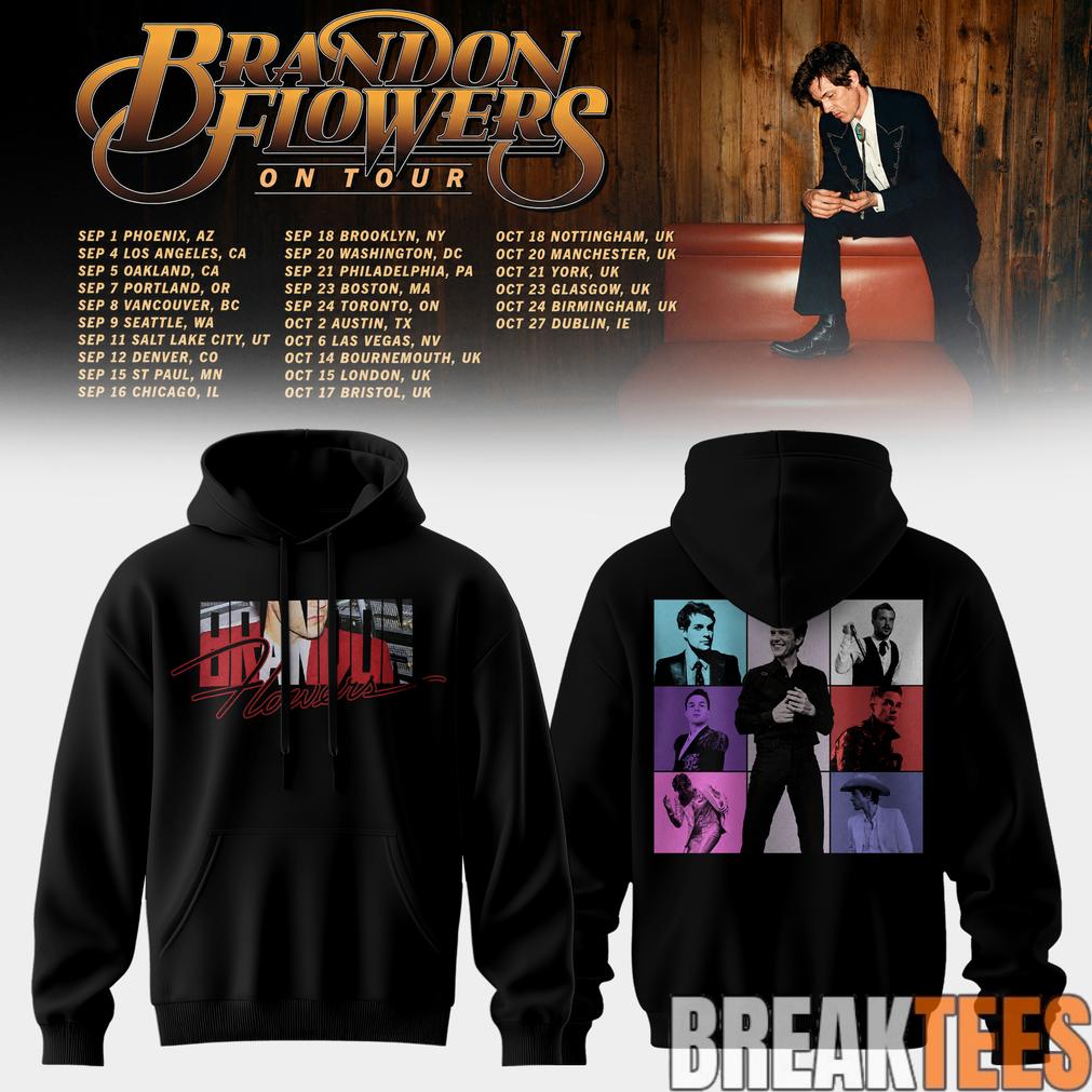 Brandon Flowers On Tour 26 Hoodie