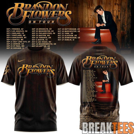 Brandon Flowers On Tour 26 Tee