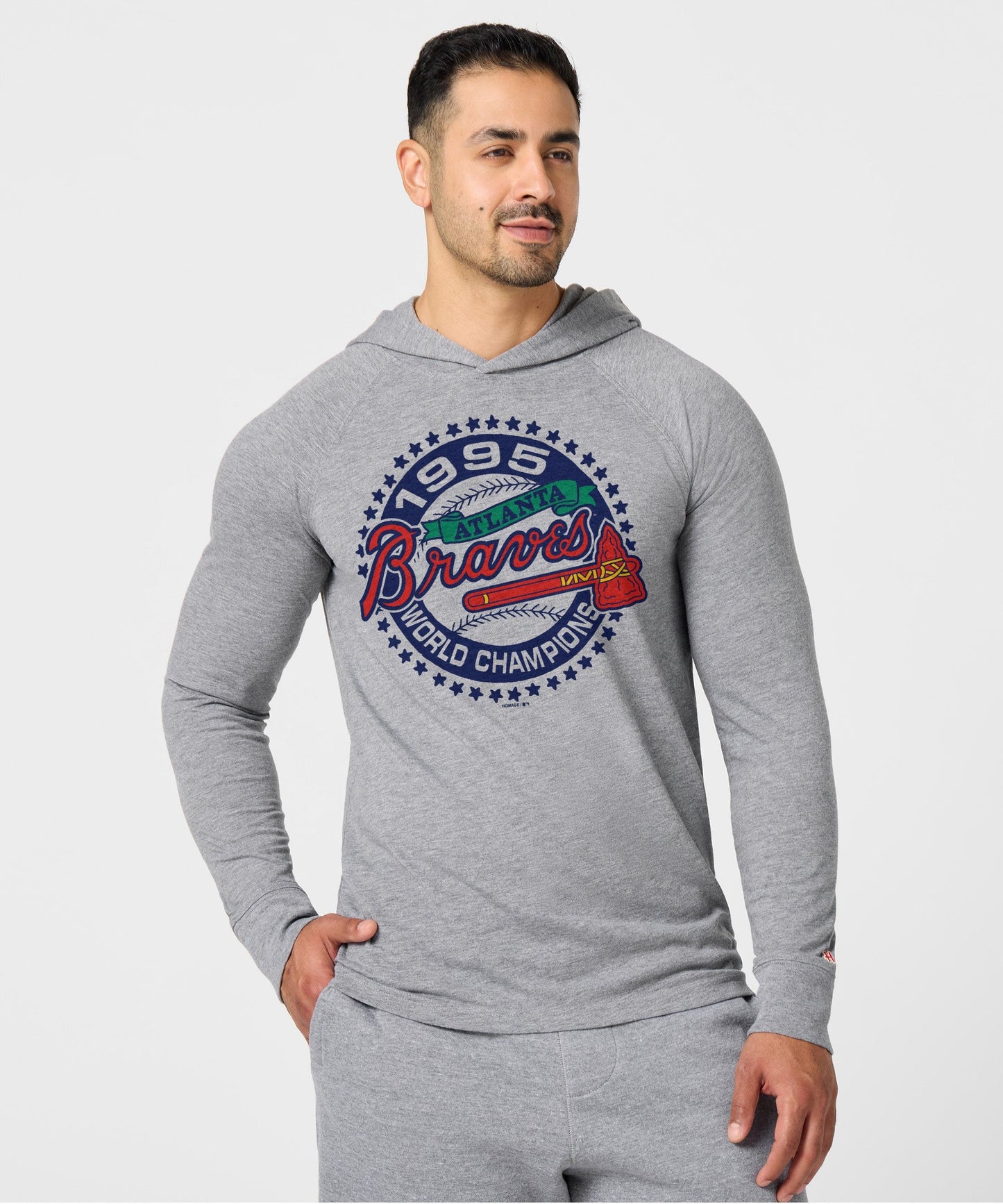 Braves World Series Champs 1995 Lightweight Hoodie