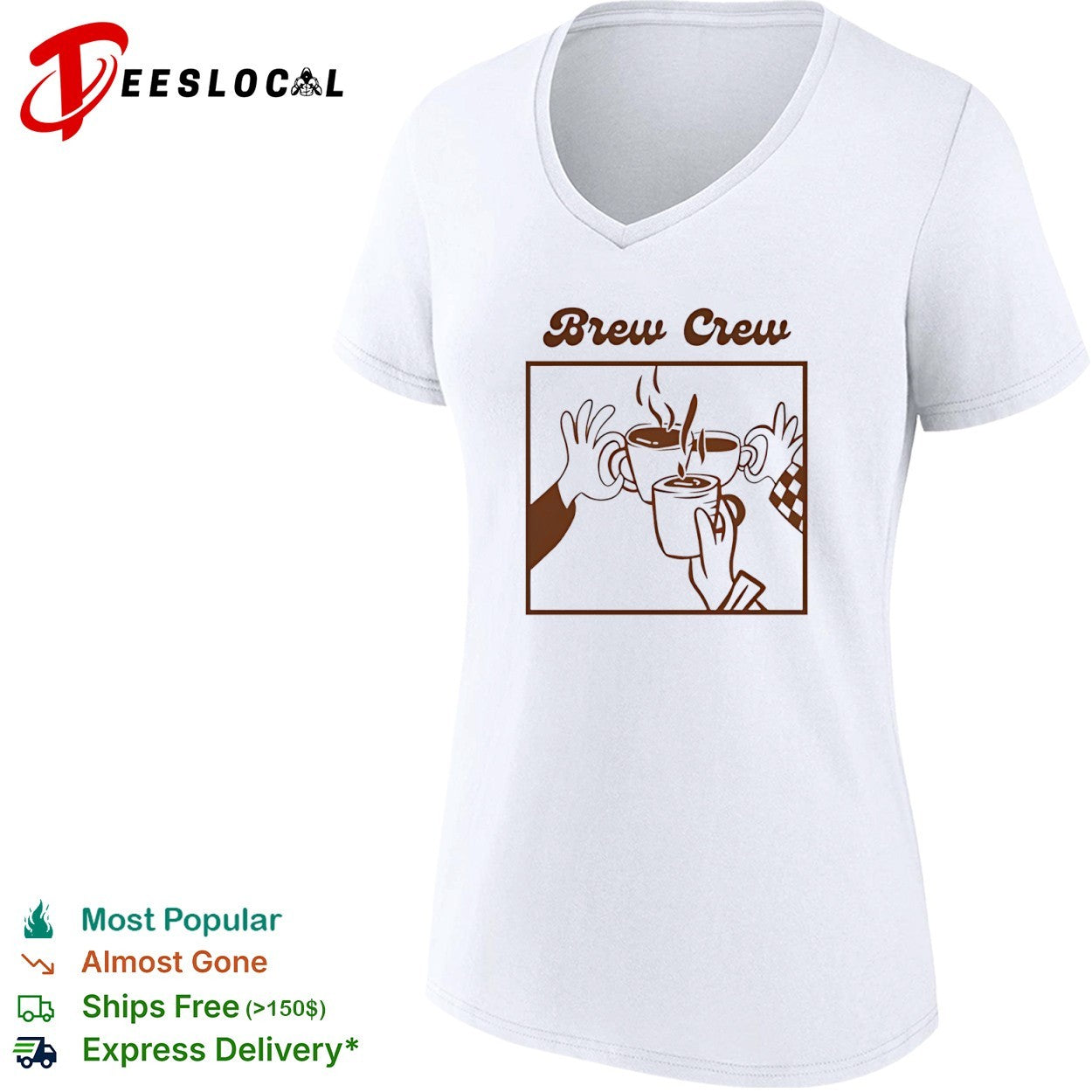 Brew Crew Coffee shirt