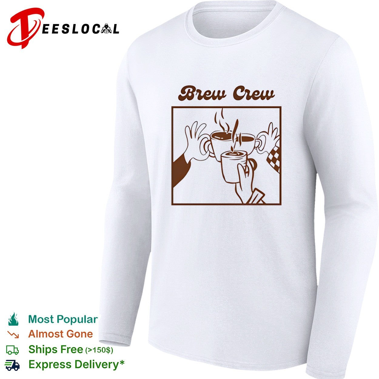 Brew Crew Coffee shirt