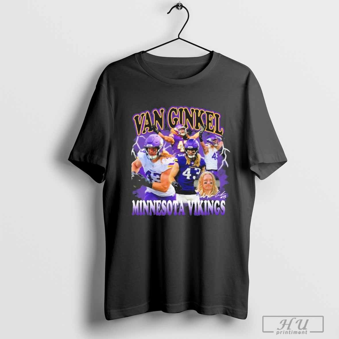 Brian Flores Van Ginkel Minnesota Vikings 43 - clothing by TeeHivey.com