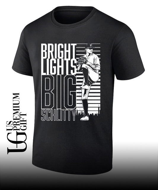 Bright Lights Big Schlitty Cam Schlittler New York Yankees baseball shirt
