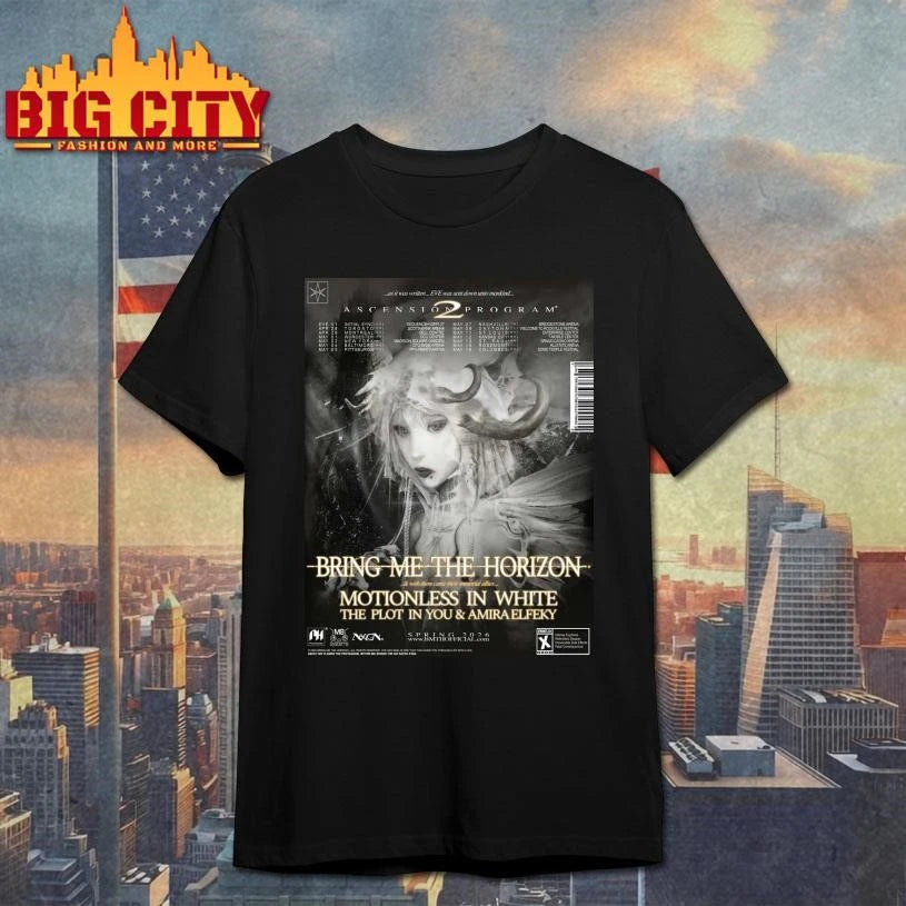 Bring Me The Horizon Ascension Program 2 North America Tour Spring 2026 Schedule Dates Home Decor Poster Shirt