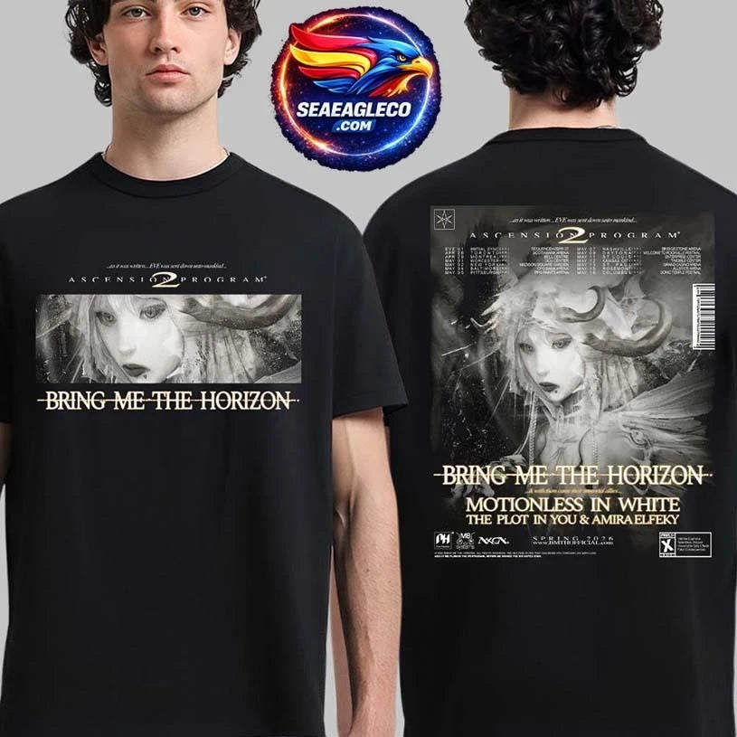 Bring Me The Horizon Ascension Program 2 North America Tour Spring 2026 Two Sided Shirt