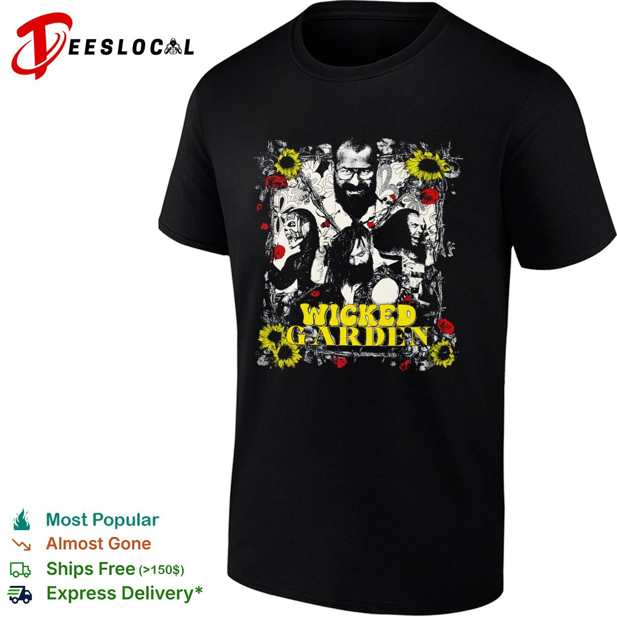 Brodie Lee Stu Grayson John Silver Evil Uno AEW Wicked Garden shirt