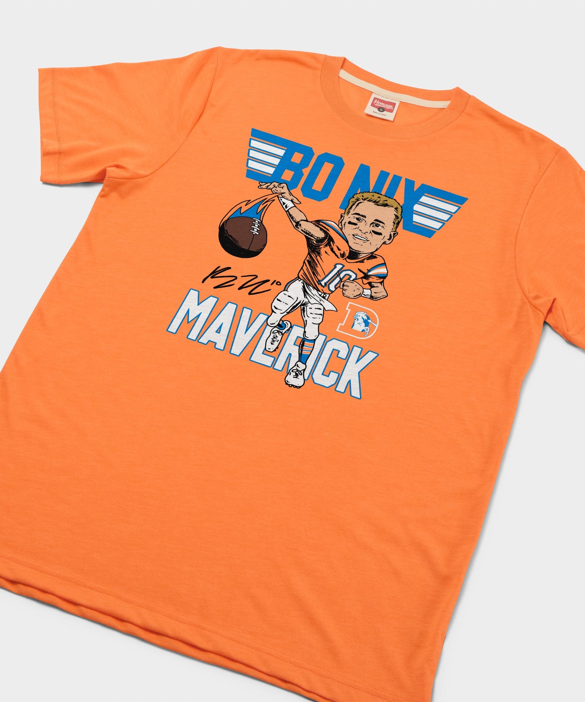 Broncos Bo Nix Maverick Signature