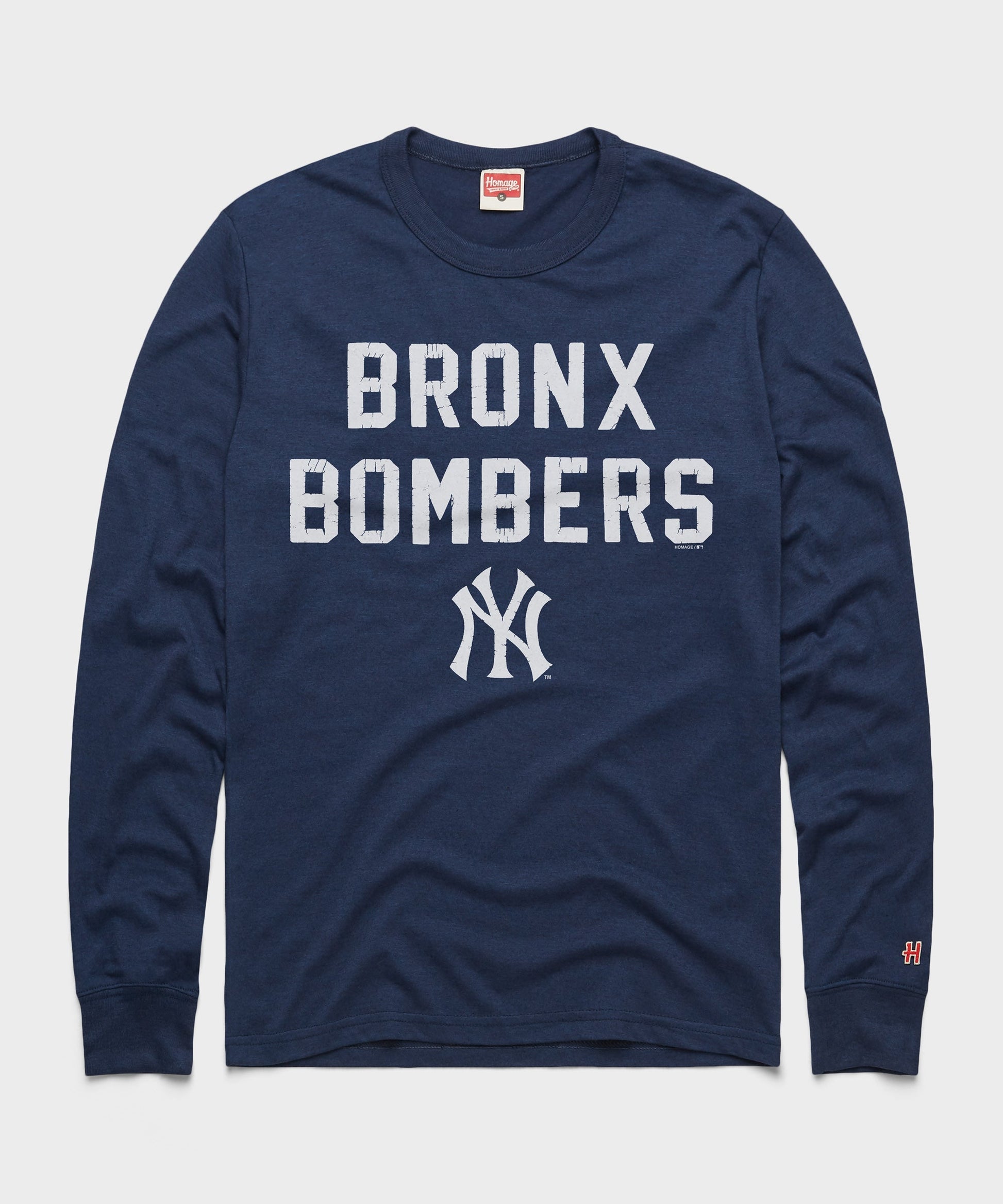 Bronx Bombers Yankees Long Sleeve Tee
