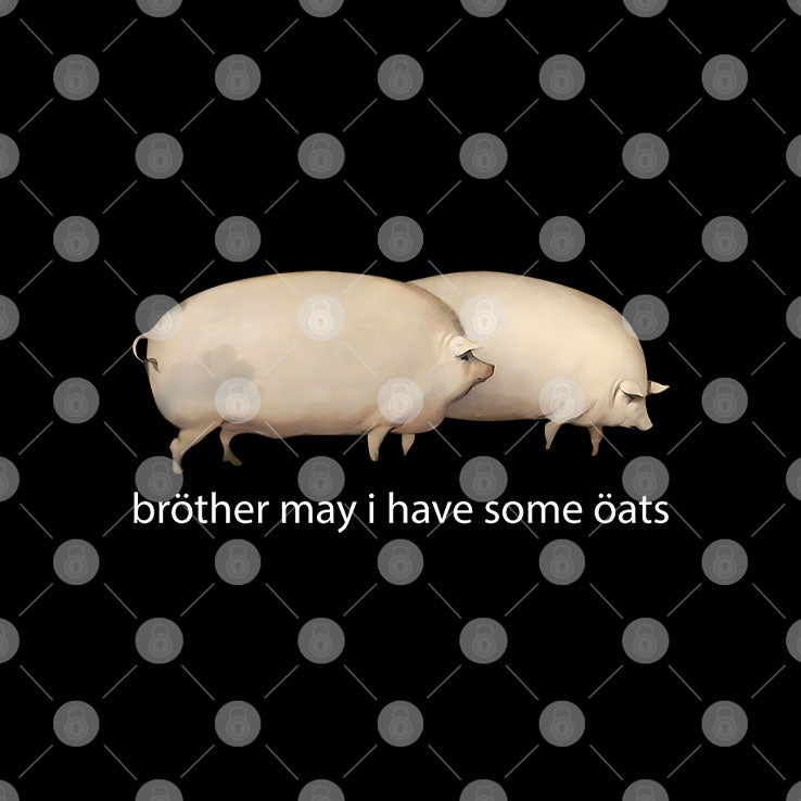 Brother May I Have Some Oats T Shirt
