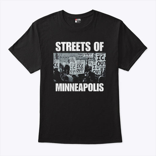 Bruce Springsteen Streets Of Minneapolis ICE Out Shirt