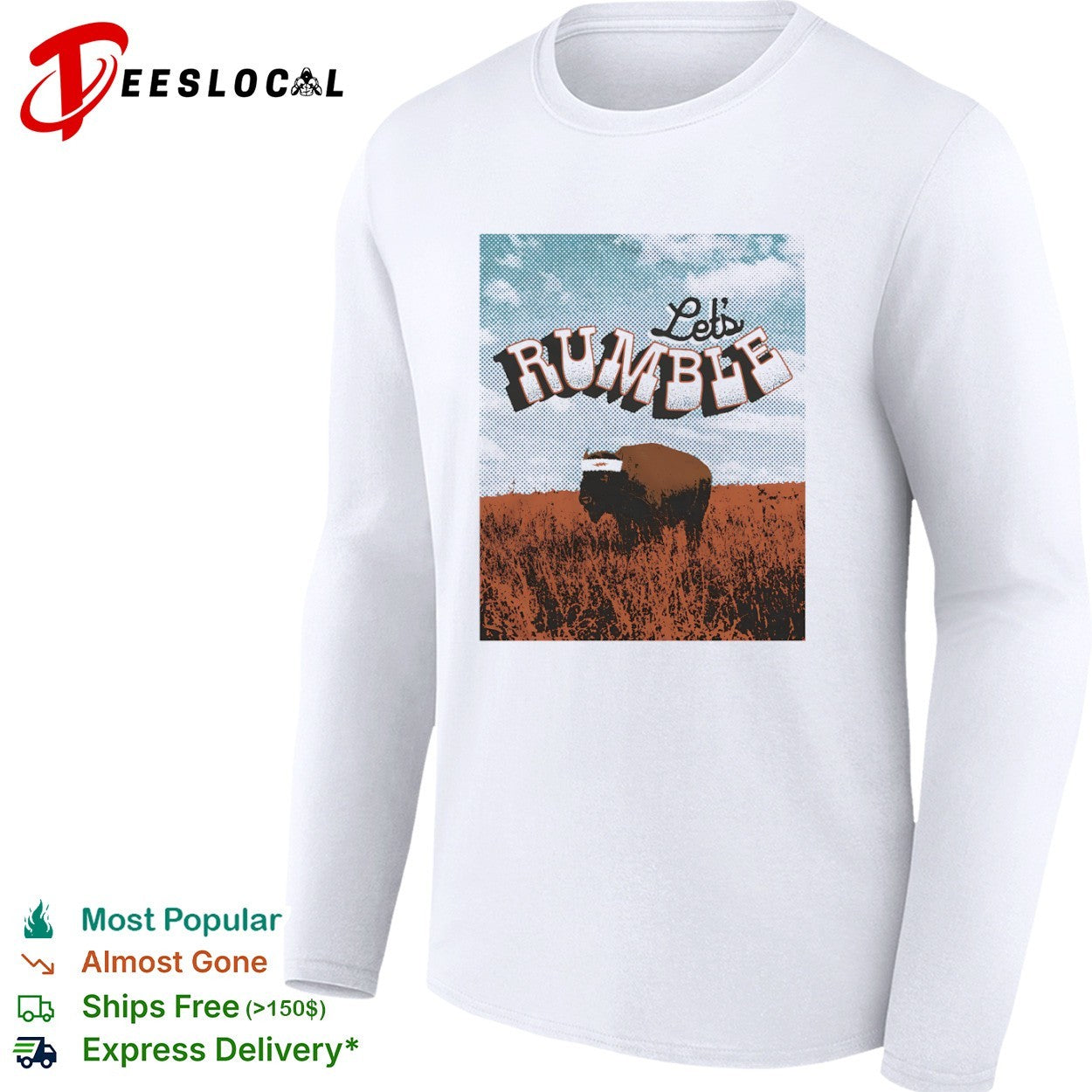 Buffalo Bills Let’s Rumble American Football Buffalo Bison shirt