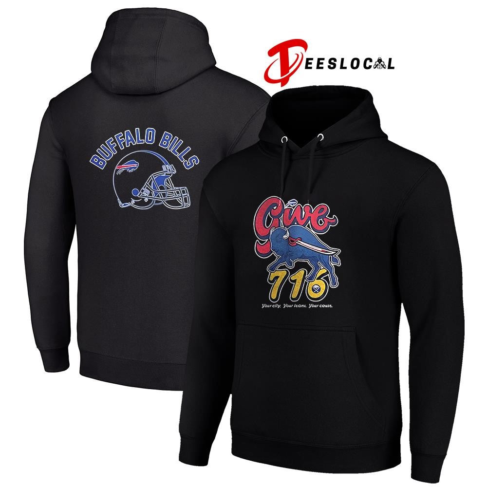 Buffalo Bills give 716 day your city your teams your cause helmet shirt